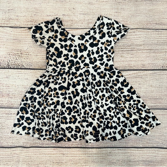 Wren’s Closet Cheetah Twirl Dress - Picture 2 of 3